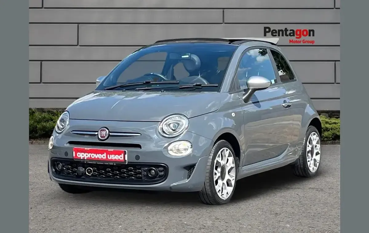 Used Fiat 500 Rock 84 HP (61 kW) 2020 Grey Cabriolet