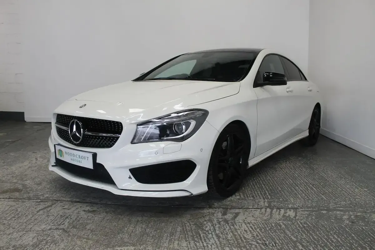 Used Mercedes CLA220 AMG 2014 White Sedan