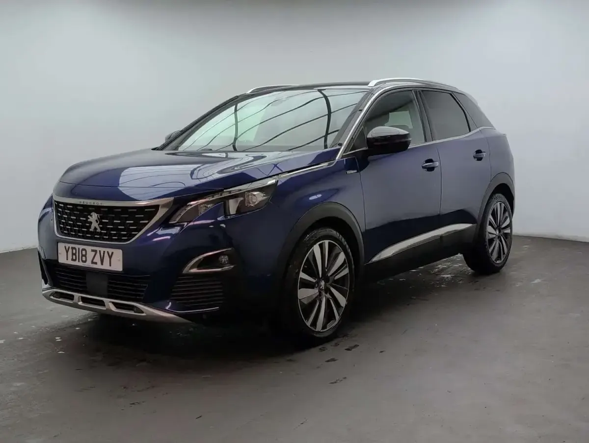 Used Peugeot 3008 Premium 162 HP (119 kW) 2018 Blue SUV