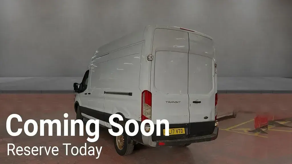 Used Ford Transit 130 HP (95 kW) 2017 White Van