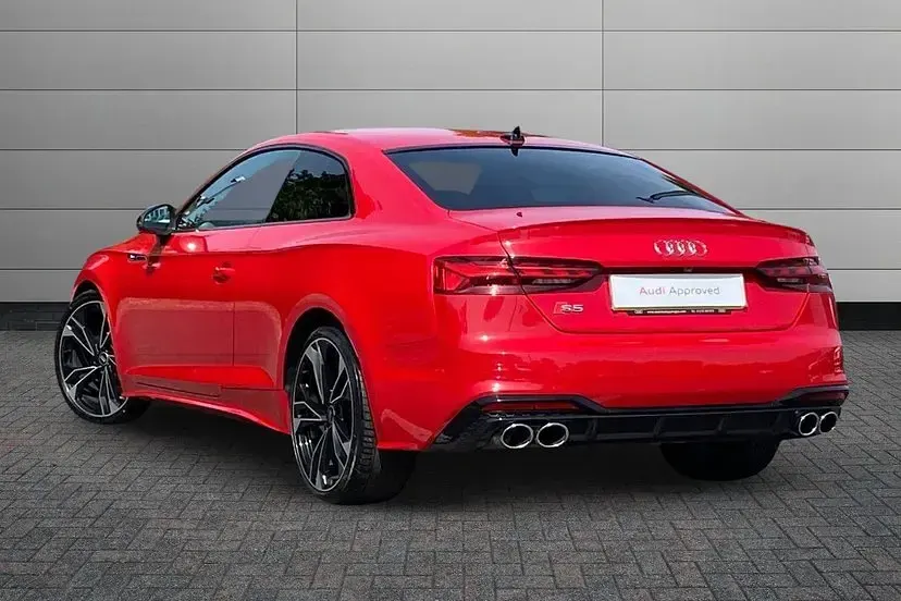 Used Audi S5 Design 336 HP (247 kW) 2021 Tango red Coupe