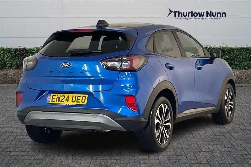 Begagnad Ford Puma Titanium 125 HK (91 kW) 2023 Blå SUV