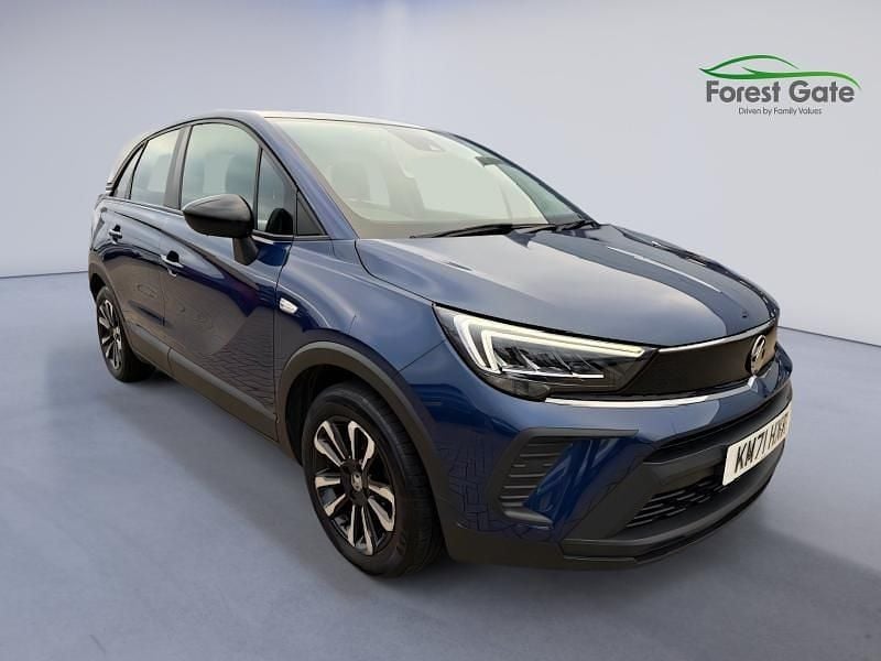 Used Vauxhall Crossland S 83 HP (61 kW) 2021 Blue SUV