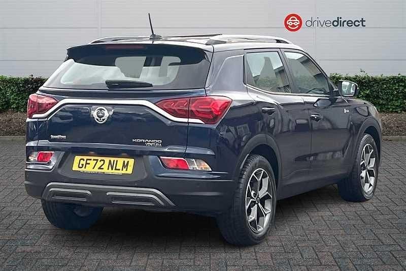 Used Ssangyong (KGM) Korando 163 HP (119 kW) 2022 Blue Estate