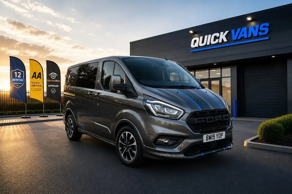 Used Ford Transit Custom Sport 170 HP (125 kW) 2019 Grey Van