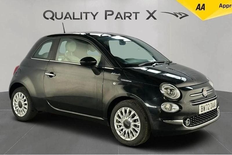 Black Used 2023 Fiat 500 Dolcevita Hatchback | £8,799 (Good price) - Image 1/1