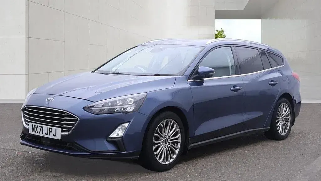 Used Ford Focus Titanium X 2021 Blue Estate