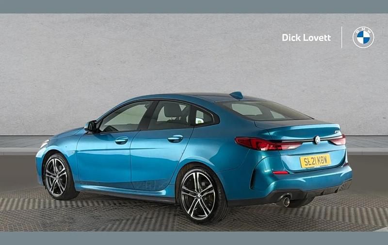 Used BMW 218 M Sport 134 HP (98 kW) 2021 Blue Coupe
