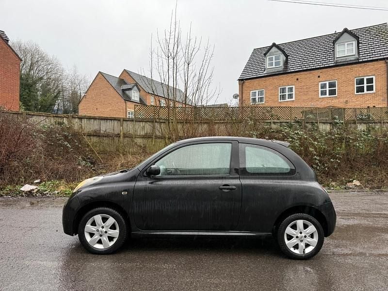Used Nissan Micra 79 HP (58 kW) 2007 Black Hatchback
