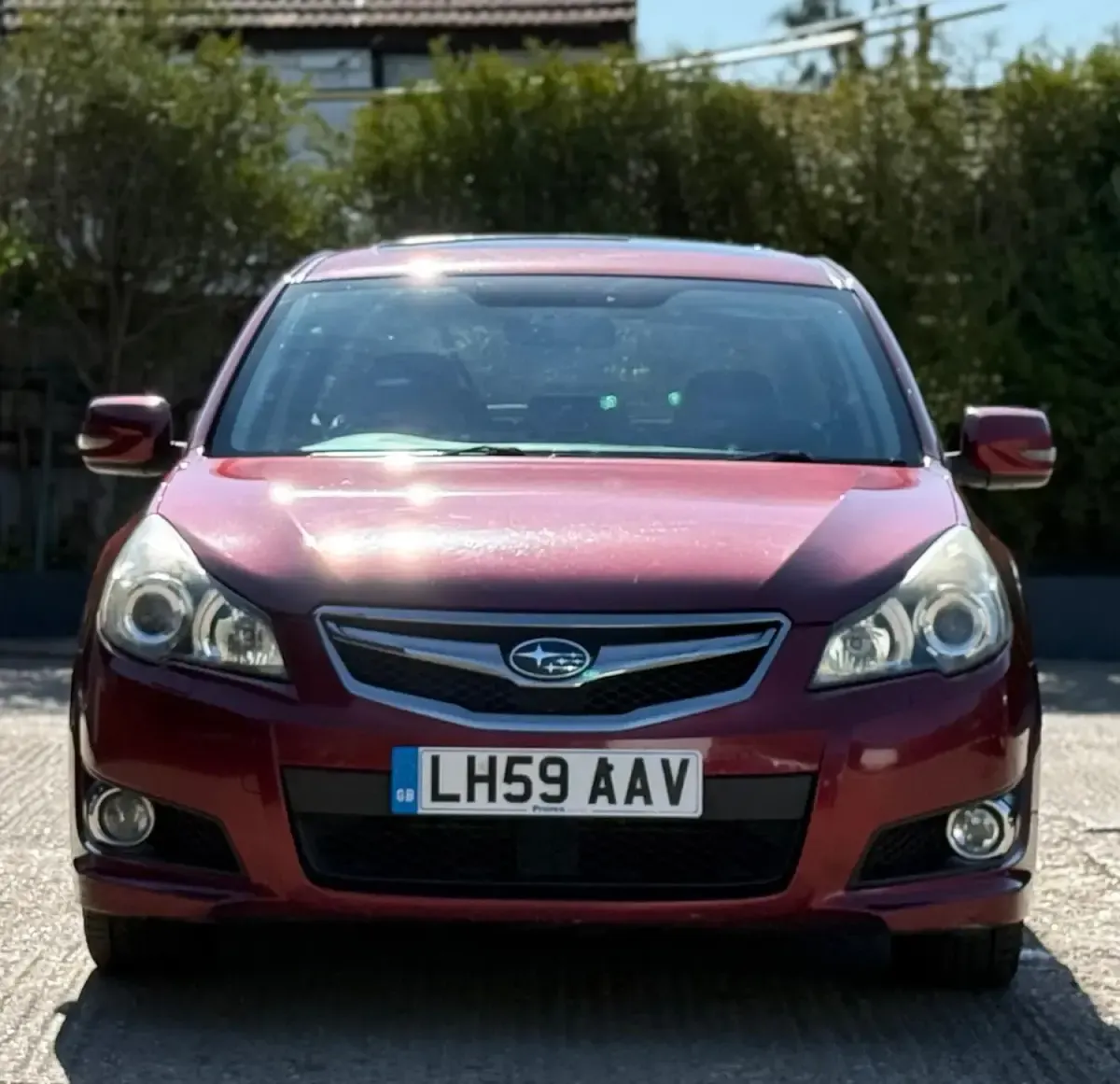 Used Subaru Legacy Sport 2009 Red Estate