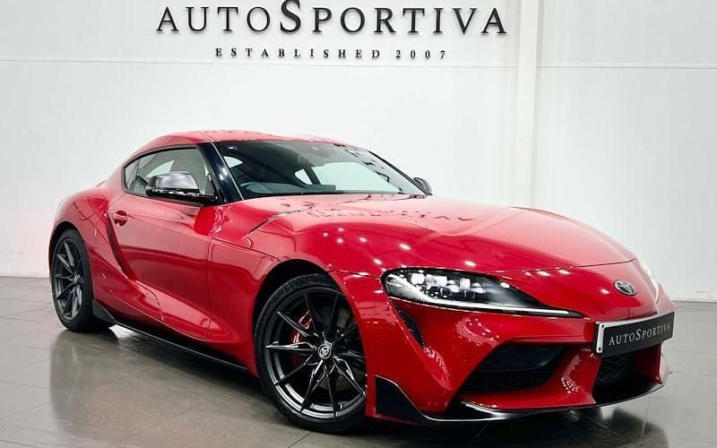 Red Used 2022 Toyota Supra Coupe | £41,990 (Fair price) - Image 1/3