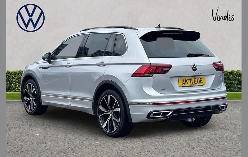 Used VW Tiguan R-line 200 HP (147 kW) 2021 Silver SUV