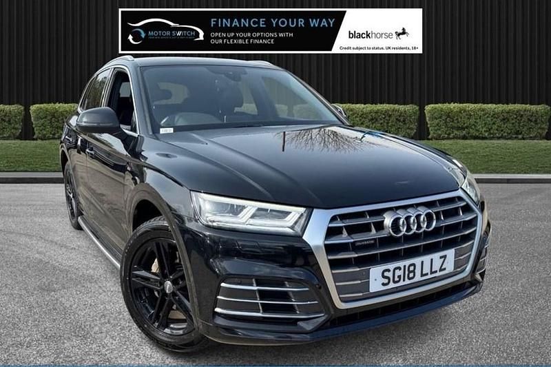 Used Audi Q5 S-Line 190 HP (139 kW) 2018 Black SUV