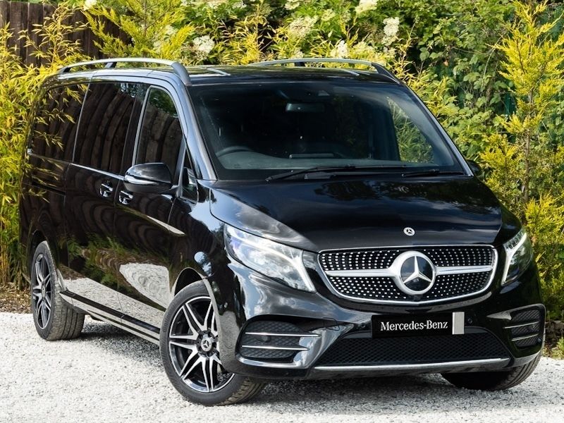 Black Used 2024 Mercedes V220 AMG line MPV | £61,998 (Fair price) - Image 1/4