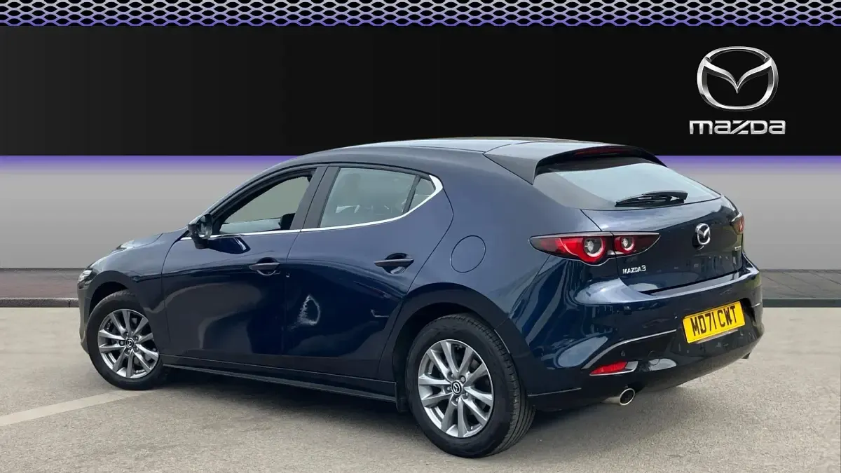 Used Mazda 3 122 HP (89 kW) 2022 Blue Hatchback