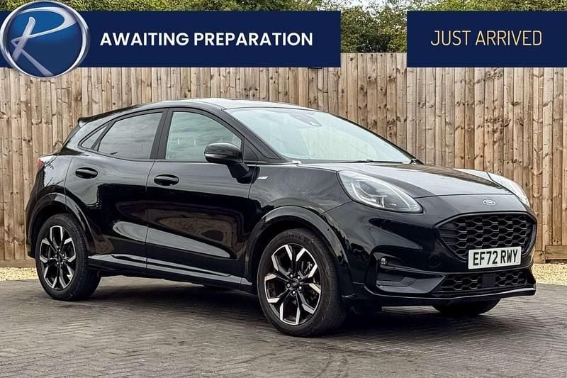 Black Used 2023 Ford Puma ST-Line X SUV | £18,995 (Fair price) - Image 1/1