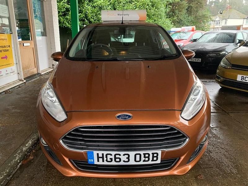 Used Ford Fiesta Titanium 2014 Bronze Hatchback