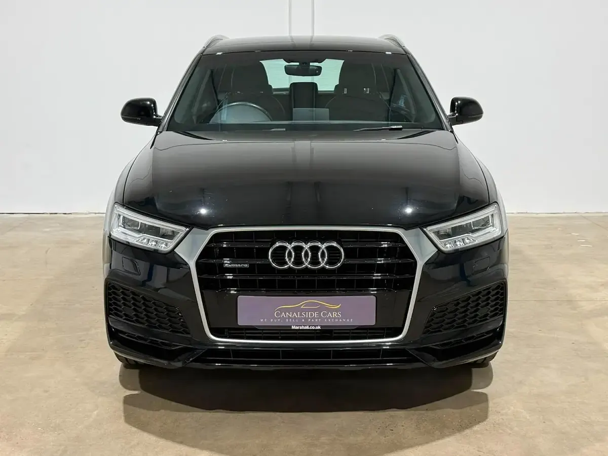 Used Audi Q3 S-Line 180 HP (132 kW) 2018 Black SUV