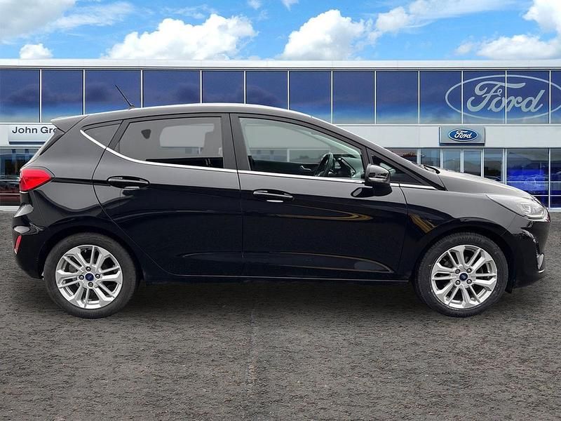 Used Ford Fiesta Titanium 2023 Black Hatchback