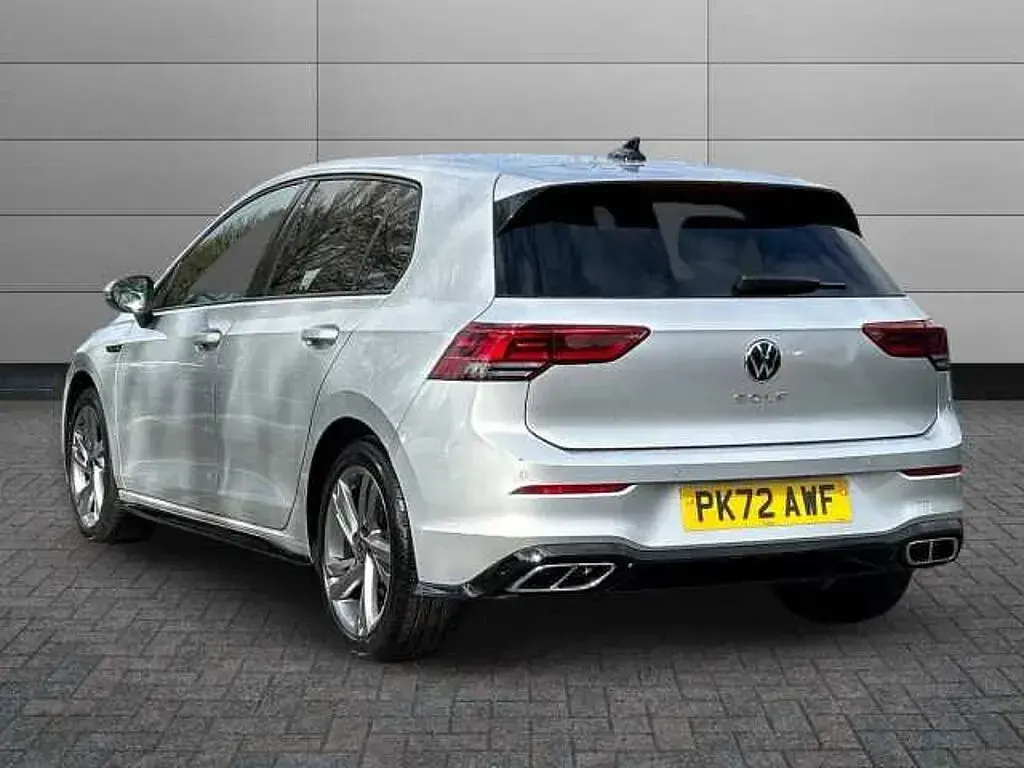 Used VW Golf VIII R-line 150 HP (110 kW) 2022 Silver Hatchback