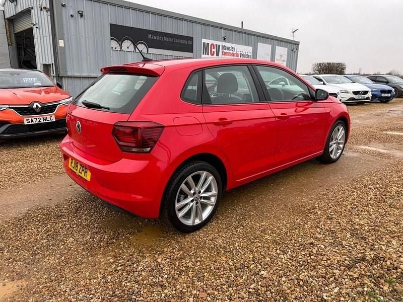 Used VW Polo SEL 115 HP (84 kW) 2018 Red Hatchback