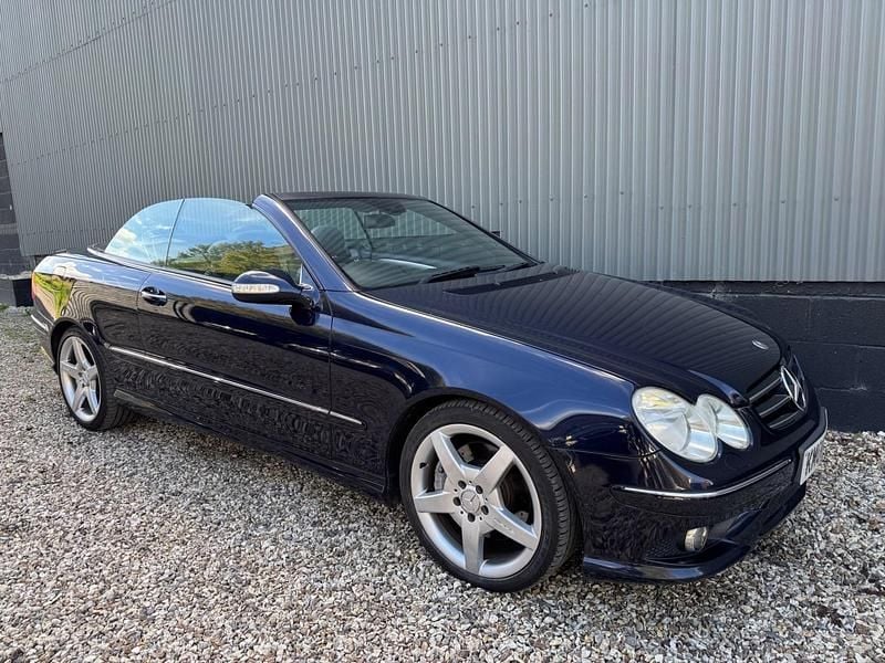 Used Mercedes CLK280 231 HP (169 kW) 2006 Blue Cabriolet