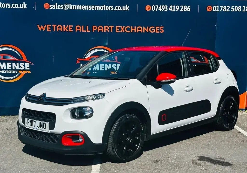 Used Citroën C3 Feel 2017 White Hatchback