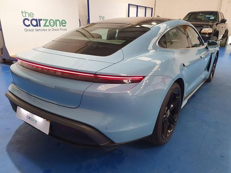 Used Porsche Taycan 419 kW (571 HP) 2021 Blue Sedan