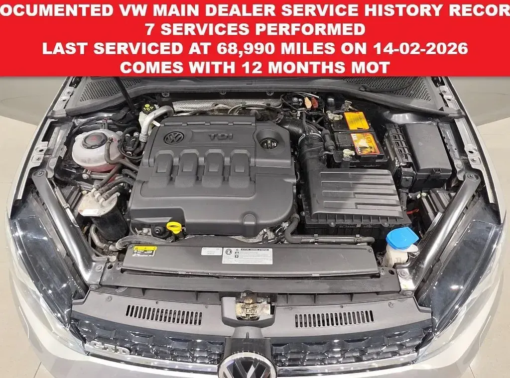 Used VW Golf VII GTD 184 HP (135 kW) 2019 Silver Hatchback