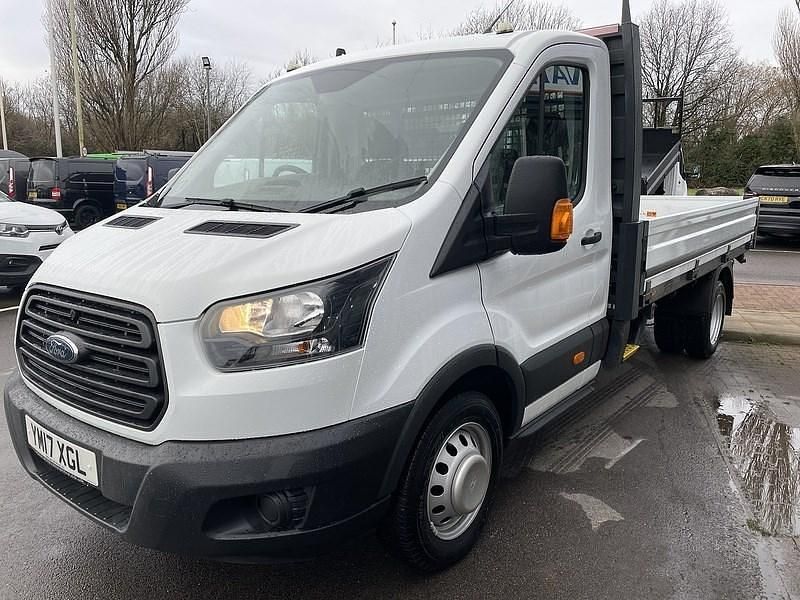 Used Ford Transit 105 HP (77 kW) 2017 White Cabriolet