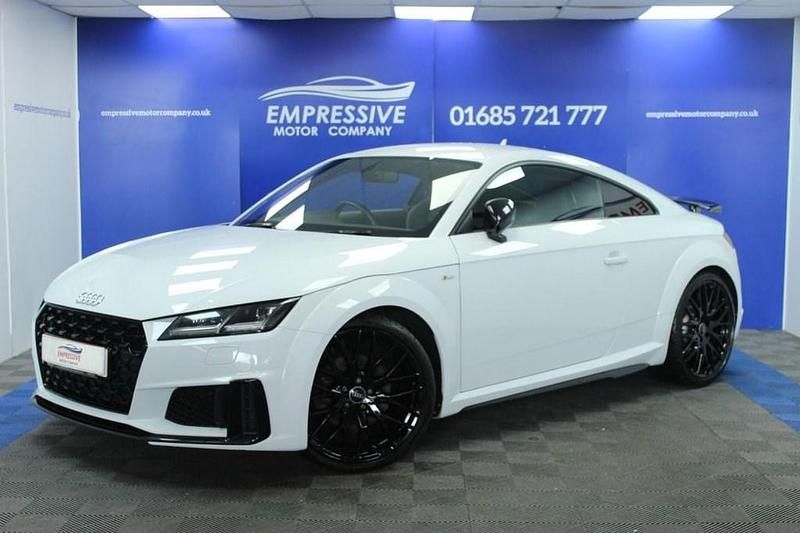Used Audi TT Black Edition 197 HP (144 kW) 2019 White Coupe