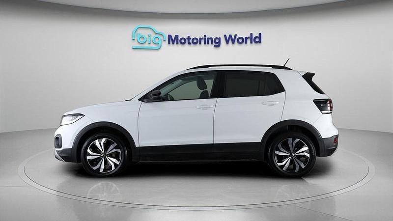 Used VW T-Cross Black Edition 110 HP (80 kW) 2022 White SUV