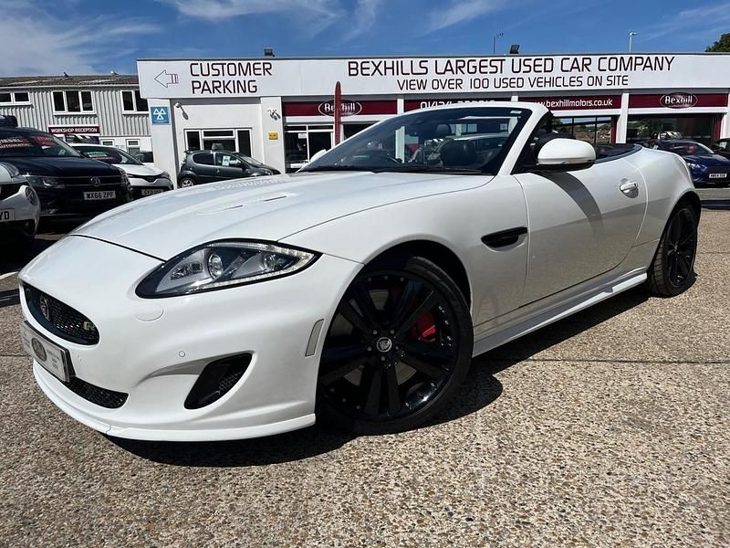 White Used 2012 Jaguar XK Supercharged Cabriolet | £22,999 (A bit pricey) - Image 1/4