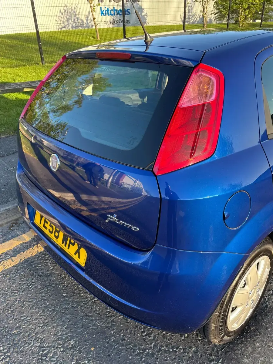 Używany Fiat Grande Punto Active 2009 Niebieski Hatchback