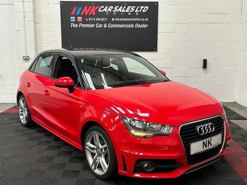 Used Audi A1 Sportback S-Line 122 HP (89 kW) 2014 Red Hatchback