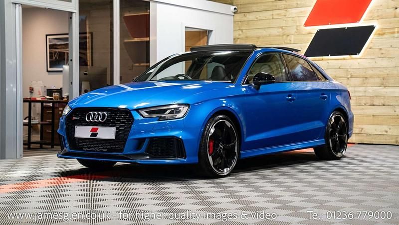 Used Audi RS3 Sport 2019 Blue Sedan