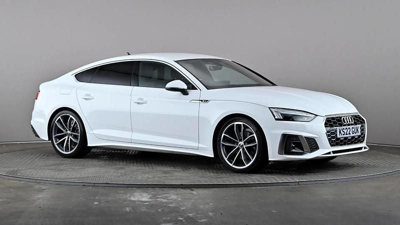 White Used 2022 Audi A5 S-Line Coupe | £24,998 (Good price) - Image 1/4