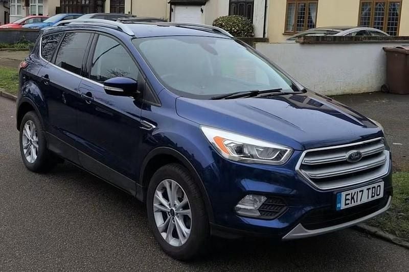 Used Ford Kuga Titanium 150 HP (110 kW) 2017 Blue SUV