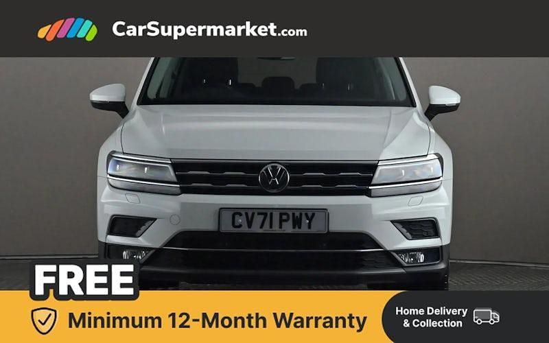 Used VW Tiguan Allspace SEL 150 HP (110 kW) 2021 White SUV