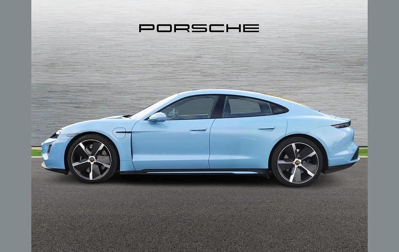 Used Porsche Taycan 419 kW (571 HP) 2020 Blue Sedan