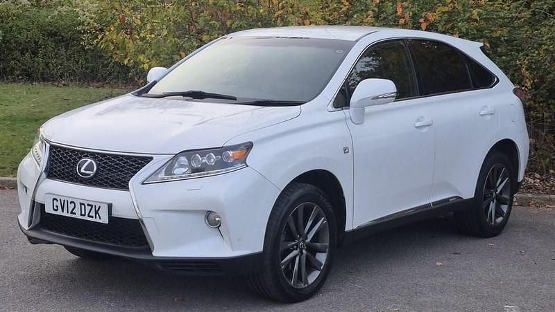White Used 2012 Lexus RX450h Sport Line SUV | £11,000 (Good price) - Image 1/4
