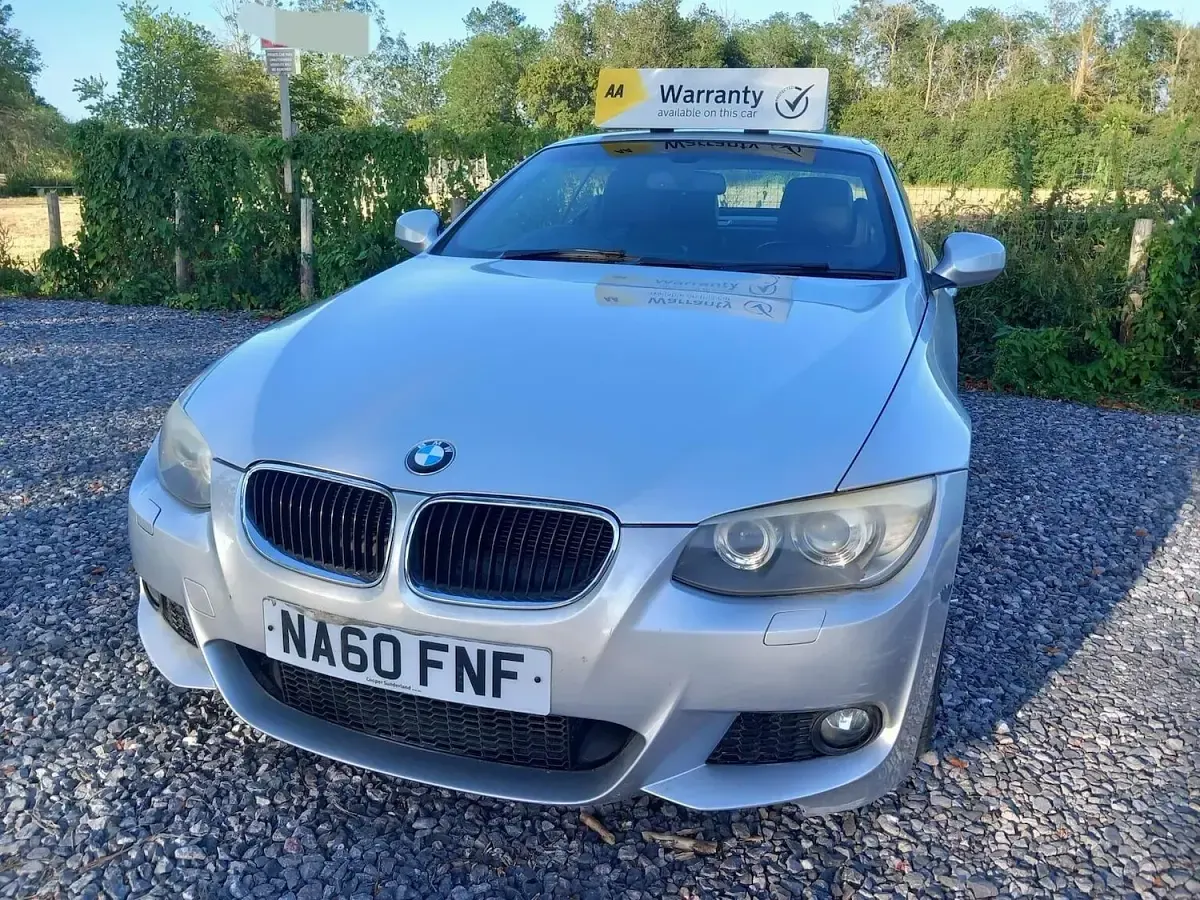 Used BMW 320 Cabriolet M Sport 2010 Silver Cabriolet