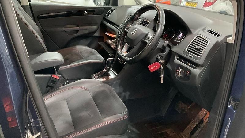 Used Seat Alhambra FR-Line 177 HP (130 kW) 2016 Blue MPV