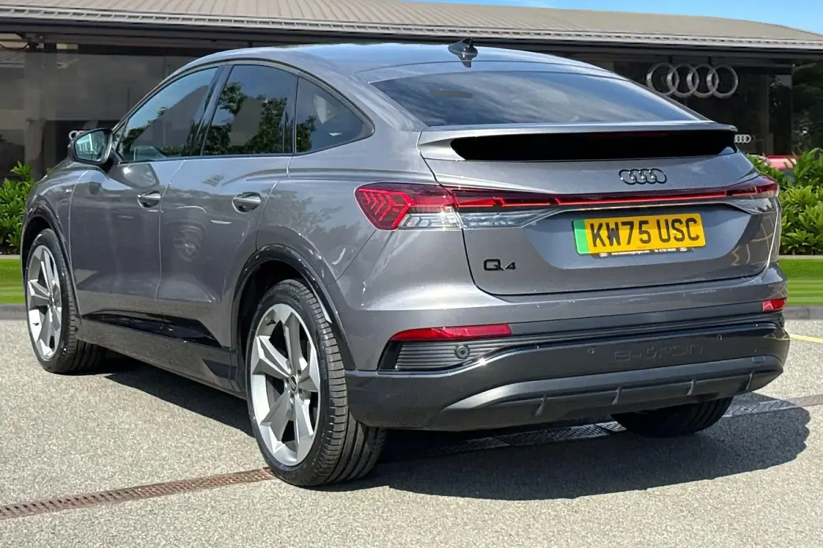 Used Audi Q4 Sportback e-tron Black Edition 82 kW (112 HP) 2026 Grey SUV