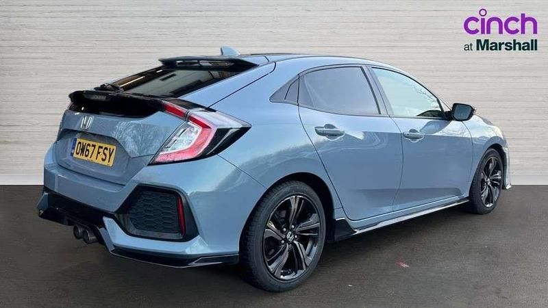 Used Honda Civic Sport 182 HP (133 kW) 2018 Grey Hatchback