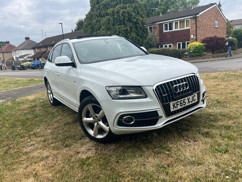 White Used 2015 Audi Q5 S-line plus SUV | £14,995 (Fair price) - Image 1/4