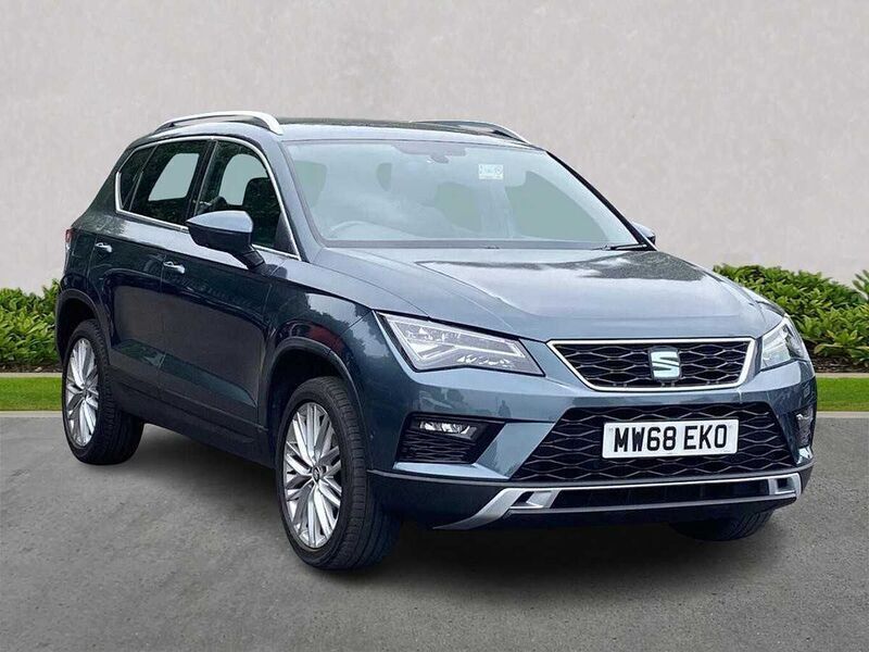 Grey Used 2018 Seat Ateca XCELLENCE SUV | £12,999 (Good price) - Image 1/4