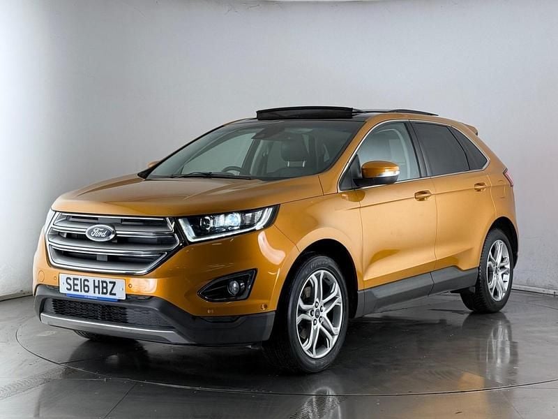 Used Ford Edge Titanium 179 HP (131 kW) 2016 Orange SUV