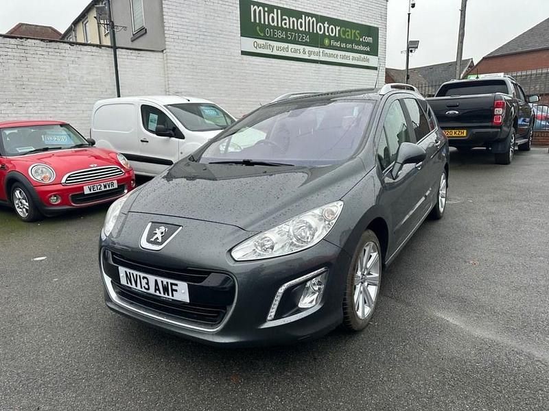 Grey Used 2013 Peugeot 308 Active Estate | £3,999 (Expensive) - Image 1/4