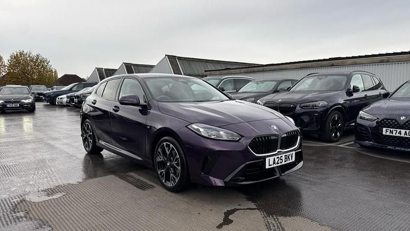 Purple Used 2025 BMW 120 M Sport Hatchback | £30,800 - Image 1/4